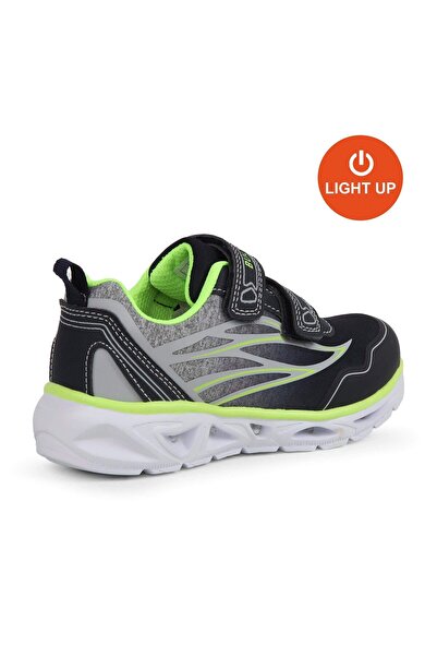 BUCKHEAD 3026 Maxim Işıklı-anatomik Erkek Çocuk Ayk. Lacivert-yeşil