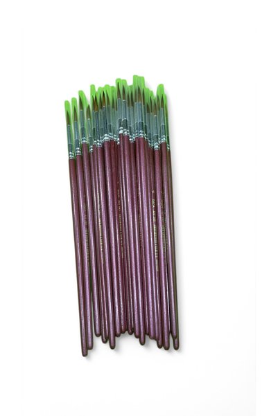 MEKSAPP 3Pcs, Acrylic Paint, Gouache Paint, Finger Paint, Water Color, Oil Paint Brush