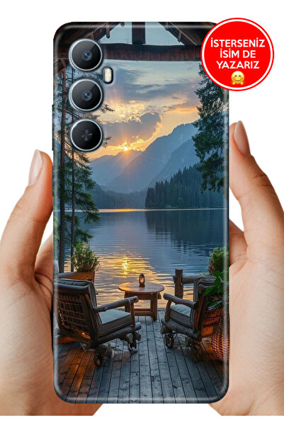 realme C65 Kılıf Rubber Esnek Silikon Tam Koruma Tamamen Huzur