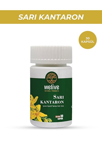 Welive Sarı Kantaron Capsul 30 Cap