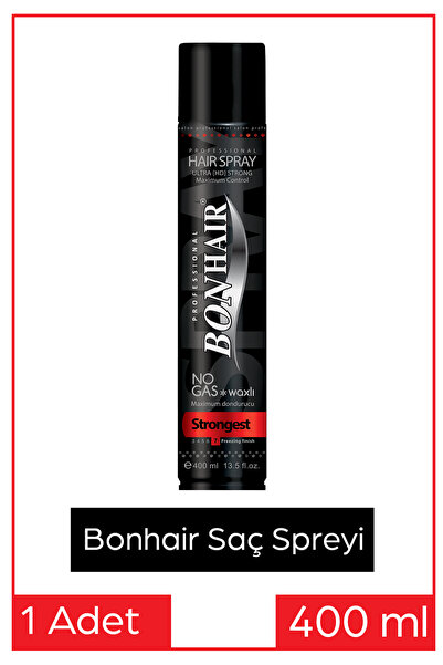 Bonhair Saç Spreyi No Gas Waxlı 400 ml