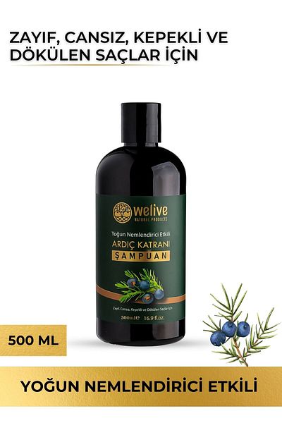 Welive Juniper Tar - Intense Moisturizing Shampoo