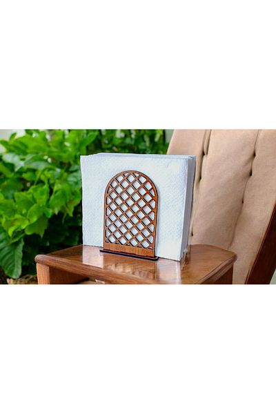 Home Wooden Elegant Napkin Holder