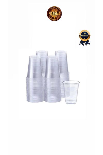 figanlar ambalaj Plastic Pet Water Cup Plastic Cup 500Pcs