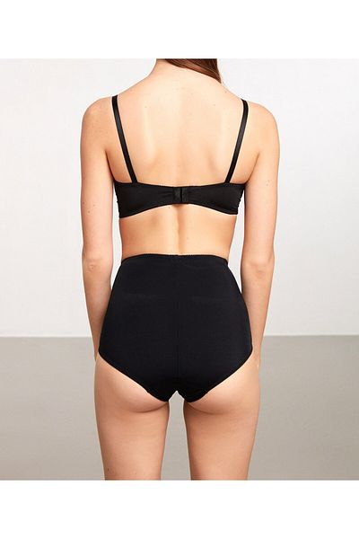 Kom Women's High Waist Double Layer Fabric Underwear 2 Pcs Corset and Panties (Lk.01.09.Ll.095)