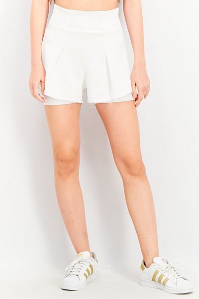 adidas Women Sportswear Fit Training Shorts, White