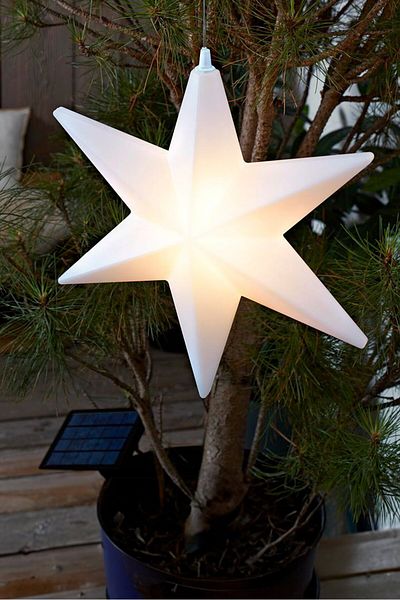 Tchibo Outdoor LED Star, White
