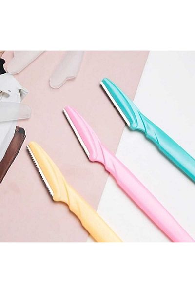 SEVRU Women's Razor - Eyebrow Razor, Serrated Blade and Epilation Razor 3 Pack