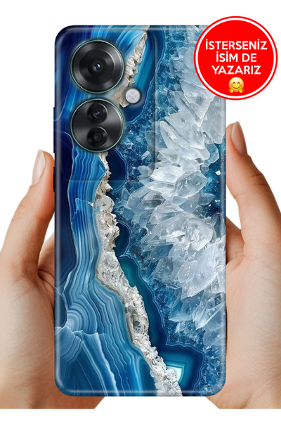 OPPO Reno 11F 5G Kılıf Desenli Baskılı Kamera Korumalı Silikon OttoMarble