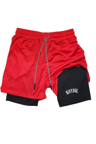 RUTBİL SPORTS Football-Gym-Fitness Training Leggings Shorts Unity in Two Units