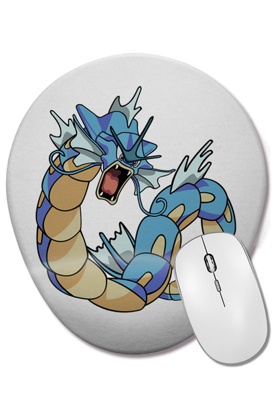 BASKI DÜNYASI Овална подложка за мишка Pokémon Gyarados с опора за китката
