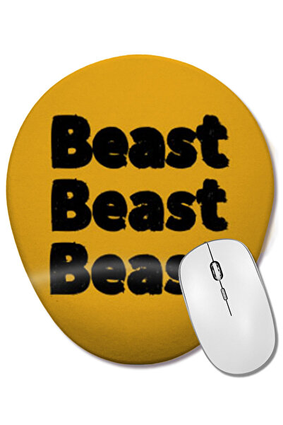 BASKI DÜNYASI Covoraș de mouse oval cu suport pentru încheietura mâinii, cu c...