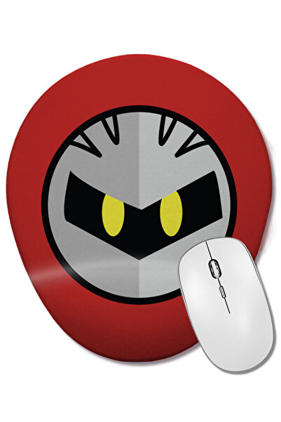 BASKI DÜNYASI Οβάλ ποντίκι με ικονίδια Meta Knight και Kirbys Adventure με στ...