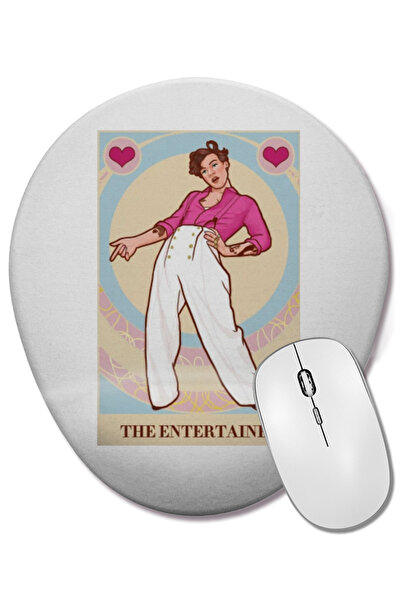 BASKI DÜNYASI Mouse Pad oval Harry Styles Fine Line 02 cu suport pentru înche...