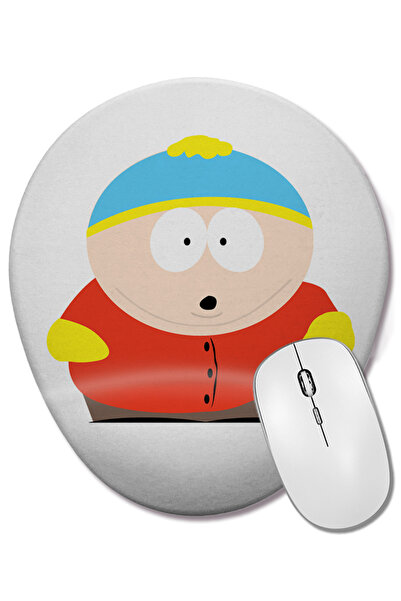 BASKI DÜNYASI South Park Eric Cartman 01 Οβάλ ποντίκι με υποστήριξη καρπού