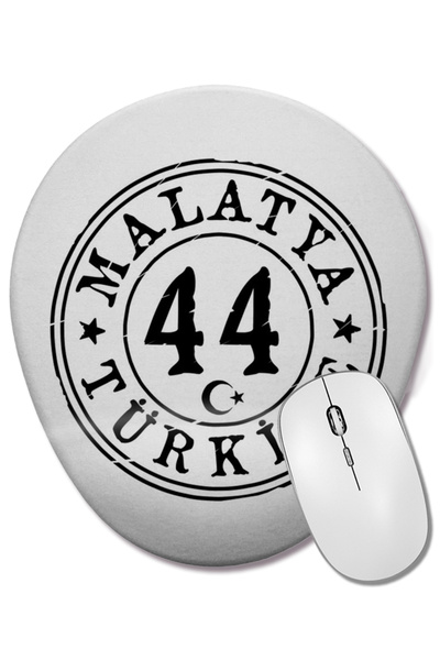 BASKI DÜNYASI 38 Kayseri Mouse Pad oval cu suport pentru încheietura mâinii