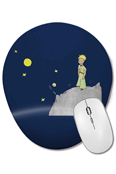 BASKI DÜNYASI Küçük Prens 3 Bilek Destekli Oval Mouse Pad