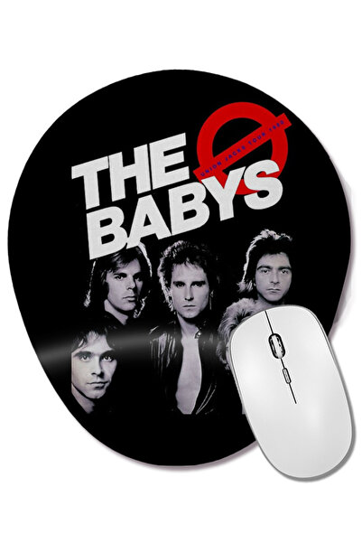 BASKI DÜNYASI Mouse Pad oval The Babys Union Jacks Tour cu suport pentru înch...
