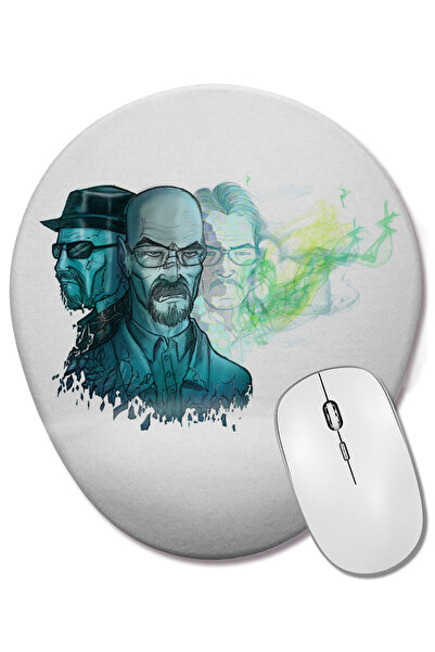 BASKI DÜNYASI Οβάλ ποντίκι ποντικοπολεμικής χρήσης με στήριγμα καρπού Breakin...