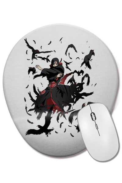 BASKI DÜNYASI Icon Bobby Mouse Pad oval cu suport pentru încheietura mâinii