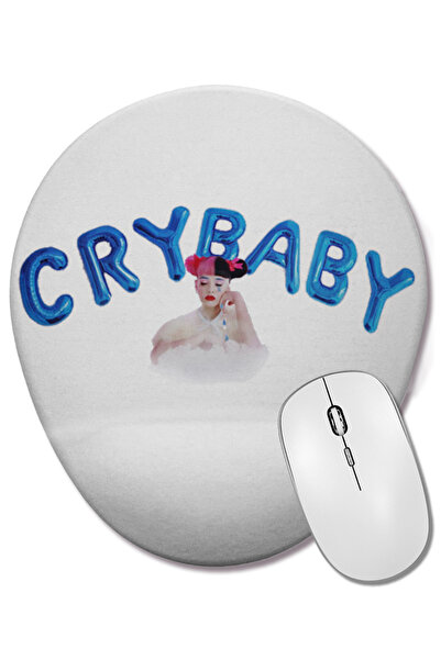 BASKI DÜNYASI Melanie Martinez Cry Baby Mouse Pad oval cu suport pentru înche...
