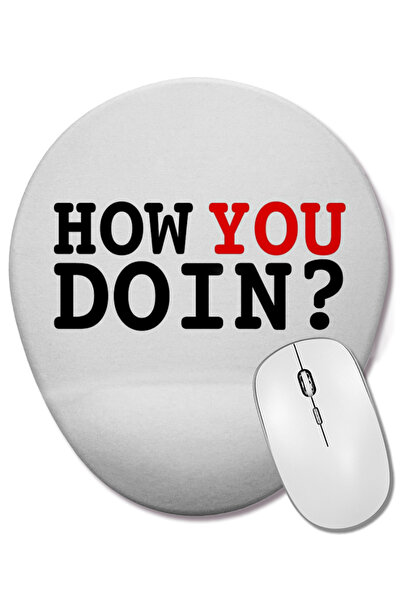 BASKI DÜNYASI Friends Joey How You Doin Mouse Pad oval cu suport pentru înche...