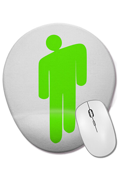 BASKI DÜNYASI Mouse Pad oval cu suport pentru încheietura mâinii Billie Eilis...