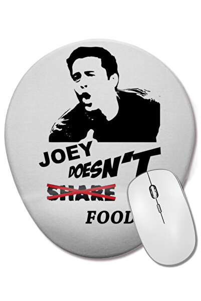 BASKI DÜNYASI Joey Series De Tv Anos 90 Friends Mouse Pad oval cu suport pent...