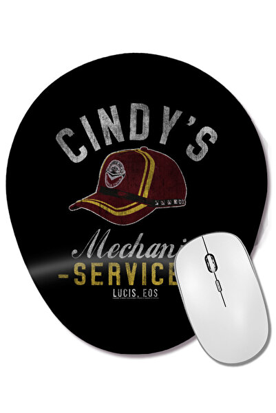 BASKI DÜNYASI Cindy's Mechanic Services Final Fantasy XV Mouse Pad oval cu su...