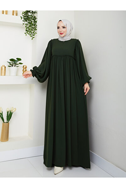 Rüyam Moda Elbise Balon Kol