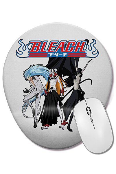 BASKI DÜNYASI Anime Bleach Ichigo Ulquiorra Grimmjow Anime Οβάλ ποντίκι με υπ...