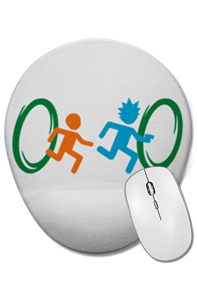 BASKI DÜNYASI Morty Smith Rick подложка за мишка с подложка за китката