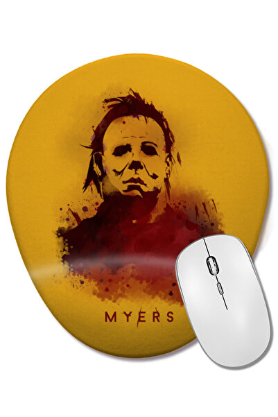 BASKI DÜNYASI Mouse Pad oval cu suport pentru încheietura mâinii Michael Jackson Tributes
