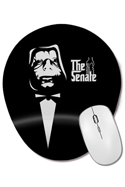 BASKI DÜNYASI Star Wars The Senate Οβάλ ποντίκι με υποστήριξη καρπού