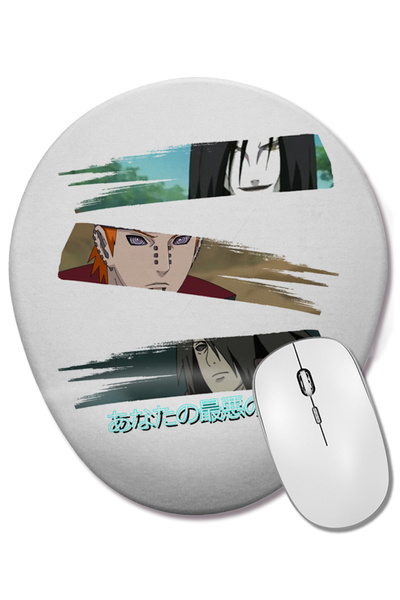 BASKI DÜNYASI Seu Pior Inimigo - Mouse Pad oval cu suport pentru încheietura ...