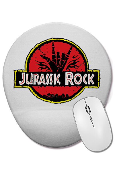 BASKI DÜNYASI O Bom E Velho Rock And Roll Οβάλ ποντίκι με υποστήριξη καρπού