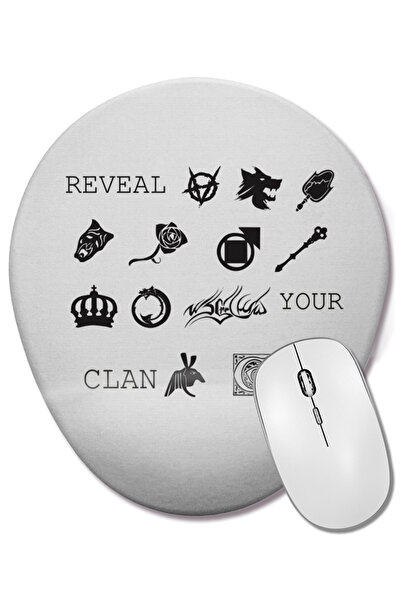 BASKI DÜNYASI Mouse Pad oval Assassins Creed The Assassin Knight cu suport pe...