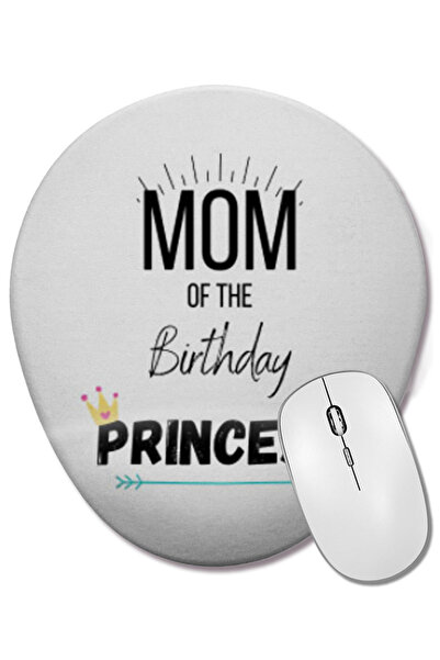 BASKI DÜNYASI Ziua Mamei 2021 Mom Life Mouse Pad oval cu suport pentru închei...