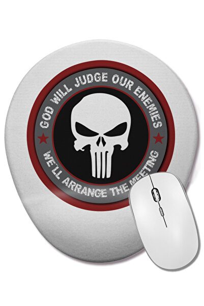 BASKI DÜNYASI Οβάλ ποντίκι με υποστήριξη καρπού Justiceiro