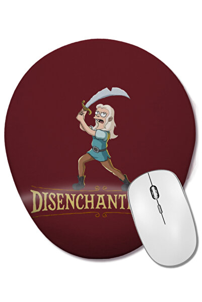 BASKI DÜNYASI Mouse Pad oval Disenchantment Bean cu suport pentru încheietura...
