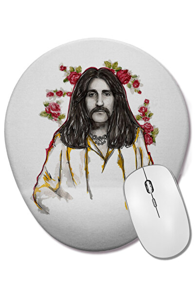 BASKI DÜNYASI Οβάλ ποντίκι με υποστήριξη καρπού Barış Manço