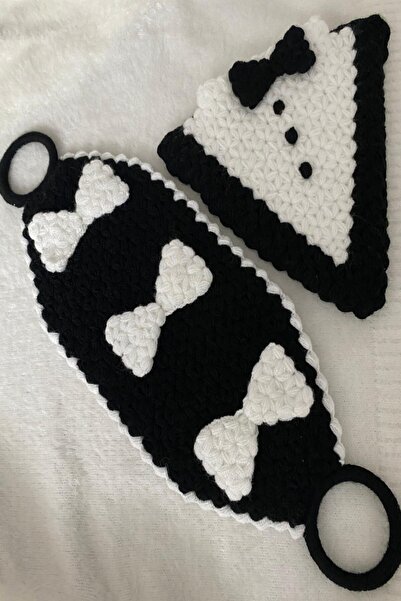 zarafet concept حزمة العريس المحبوكة يدويًا، مجموعة مناشف حمام مكونة من قطعتي...