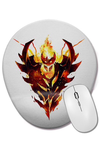 BASKI DÜNYASI Mouse Pad oval Dota 2 Shadow Demon cu suport pentru încheietura mâinii