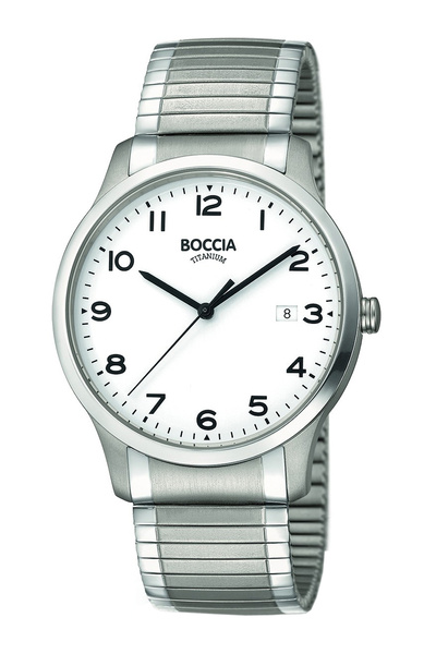 Boccia Ανδρικό ρολόι Boccia 3616-01, Quartz, 39mm, 5ATM