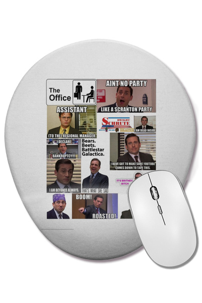 BASKI DÜNYASI The Office US Montage Dwight Schrute Michael Scott Gifts Collag...