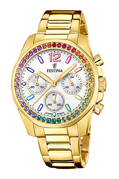 FESTİNA Γυναικείο Ρολόι F20609/2, Quartz, 38mm, 10ATM