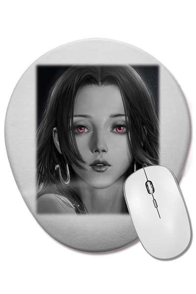 BASKI DÜNYASI Mouse Pad oval cu suport pentru încheietura mâinii Boa Hancock