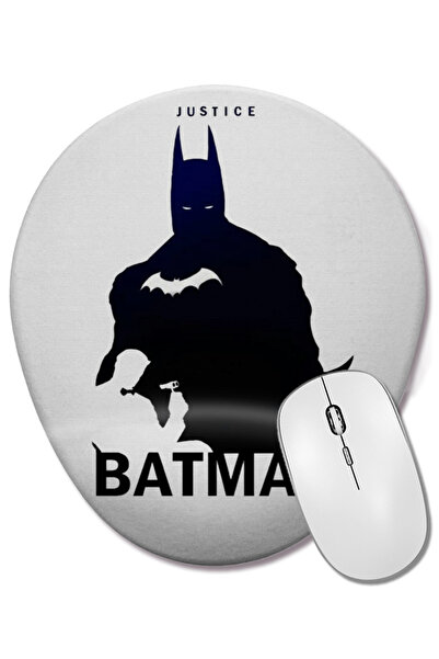 BASKI DÜNYASI Kp Batman Οβάλ Ποντικομαξιλαράκι με Στήριγμα Καρπού