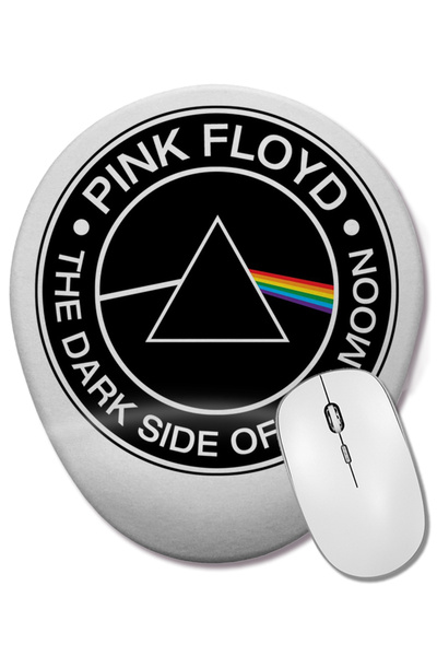 BASKI DÜNYASI Οβάλ ποντίκι με υποστήριξη καρπού The Dark Side Of The Moon