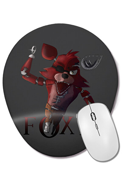 BASKI DÜNYASI Mouse Pad oval Foxy The Pirate Attack cu suport pentru încheiet...